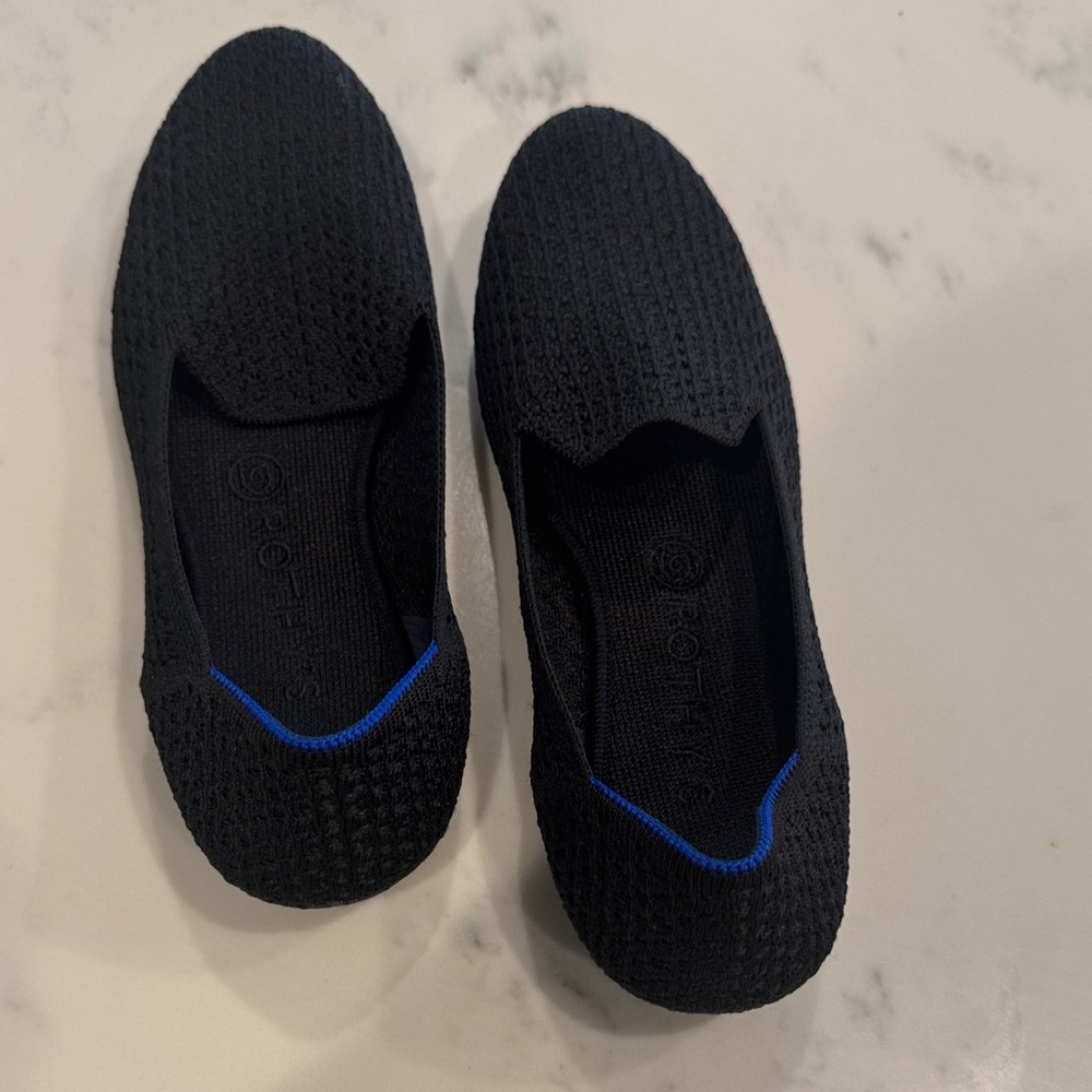 Rothy’s Black Slip-On Women's Shoes